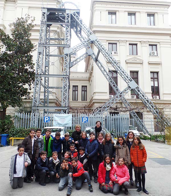 4º de primaria del colegio Arturo Soria visita el museo Geominero de Madrid