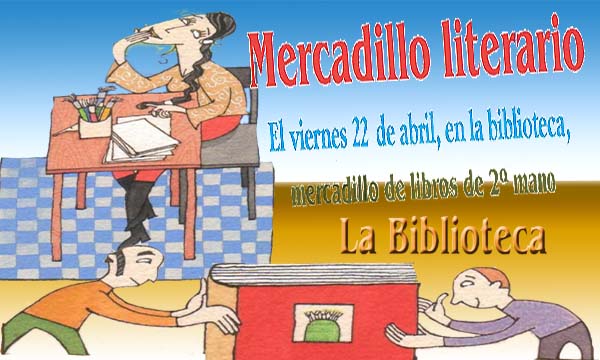 Mercadillo literario 15-16 en el Colegio Arturo Soria.