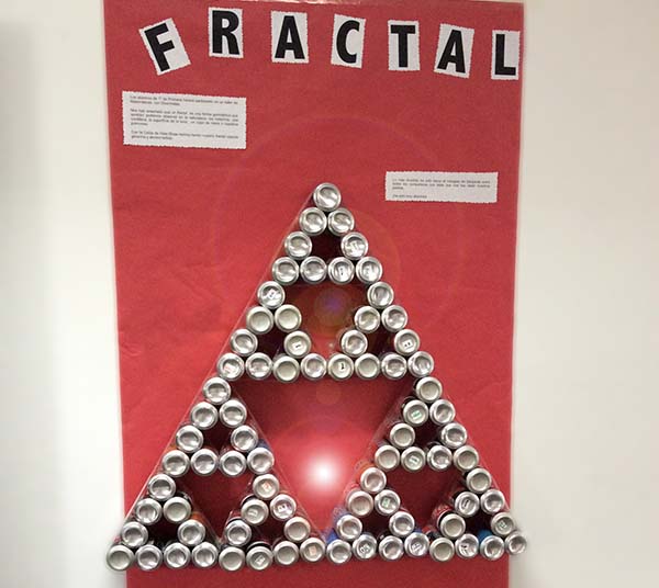 taller de fractales con Divermates en el Colegio Arturo Soria