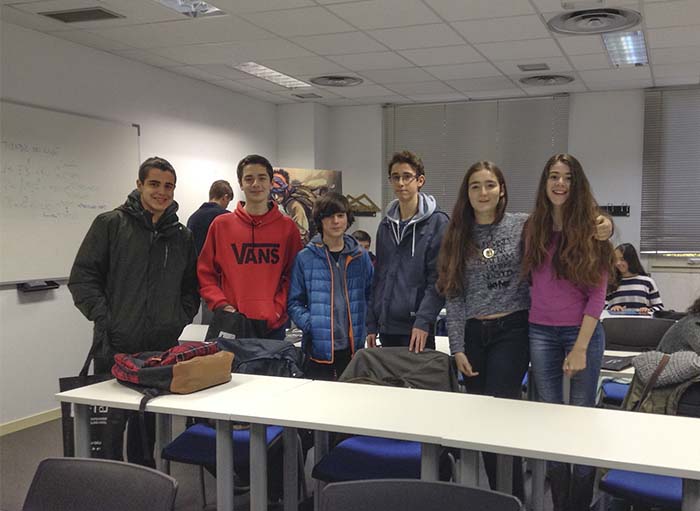 Alumnos del Colegio Arturo Soria en el Programa Talento Computacional