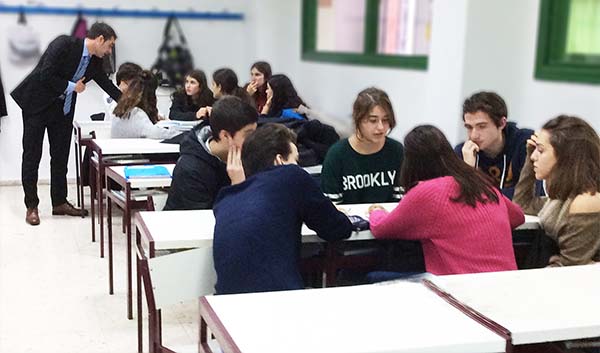 taller de formación de Evaluación de Riesgos en el Colegio Arturo Soria