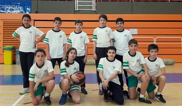 5º y 6º de primaria del Colegio Arturo Soria en los juegos deportivos CICAE