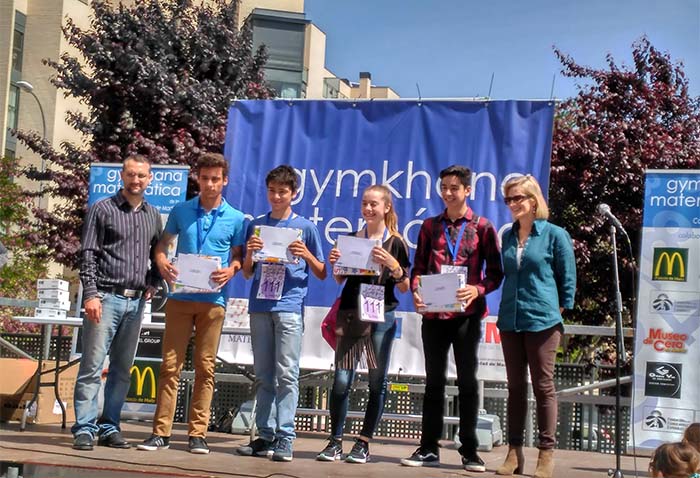 Alumnos del Colegio Arturo Soria en la Gymkhana Matemática Comunidad de Madrid 2017