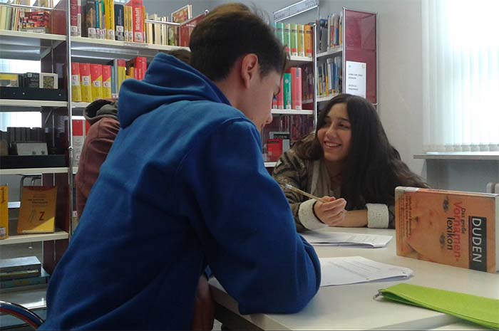 Los alumnos de alemán de 4º ESO visitan el instituto Goethe