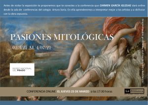 Conferencia de Arte Virtual: Pasiones mitológicas