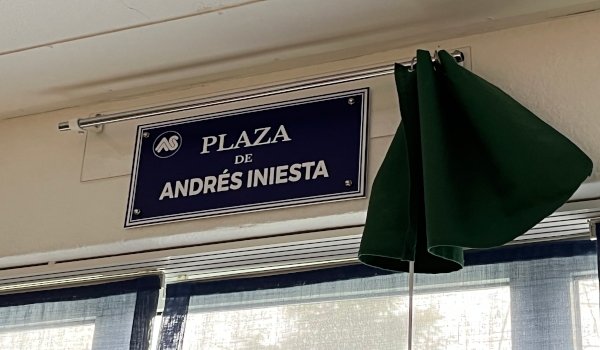Plaza de Andrés Iniesta