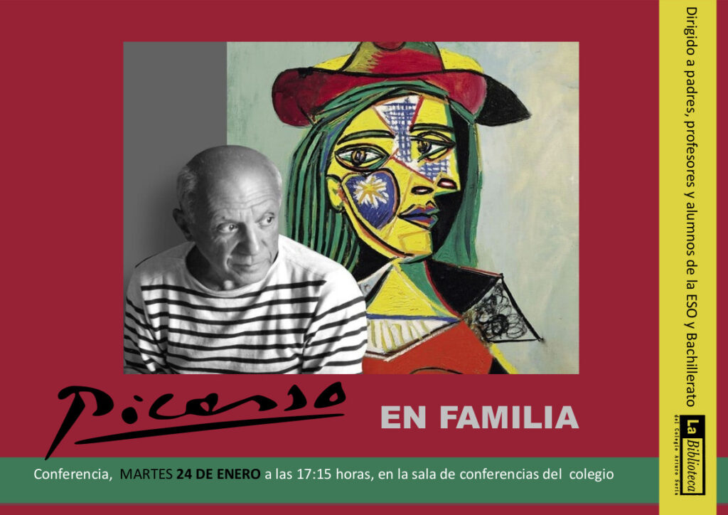 Cartel 50 aniversario de la muerte de Picasso.