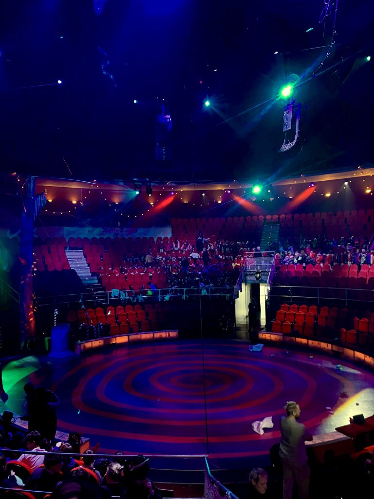 Salida escolar al Circo Price con los alumnos de Primaria en el graderío